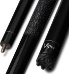Viper by GLD Products Jump Shot/Break 58" 3-Piece Billiard/Pool Cue, Black, 18 Ounce (50-0503-18)