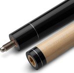 Viper by GLD Products Jump Shot/Break 58" 3-Piece Billiard/Pool Cue, Black, 18 Ounce (50-0503-18)