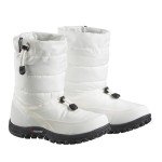 Baffin Women's CLOUD LOW Waterproof Breathable Lightweight Winter Slip-Resistant Mid-High Boots for Hiking & Casual Wear, White, 10