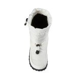 Baffin Women's CLOUD LOW Waterproof Breathable Lightweight Winter Slip-Resistant Mid-High Boots for Hiking & Casual Wear, White, 10