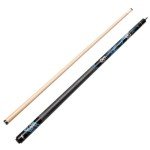 Viper by GLD Products Underground 58" 2-Piece Billiard/Pool Cue, Rock & Roll, 19 Ounce,Blue,50-0653-19