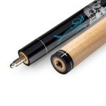 Viper by GLD Products Underground 58" 2-Piece Billiard/Pool Cue, Rock & Roll, 19 Ounce,Blue,50-0653-19
