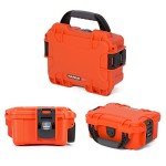 Nanuk 903 Waterproof Hard Case Empty - Orange - Made in Canada