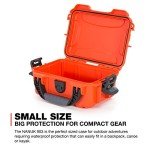 Nanuk 903 Waterproof Hard Case Empty - Orange - Made in Canada