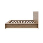 Nexera James Platform Bed with Headboard, King