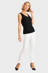 Joseph Ribkoff Womens Classic Pant Style 143105 Vanilla Size 10