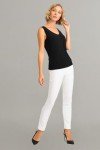 Joseph Ribkoff Womens Classic Pant Style 143105 Vanilla Size 10