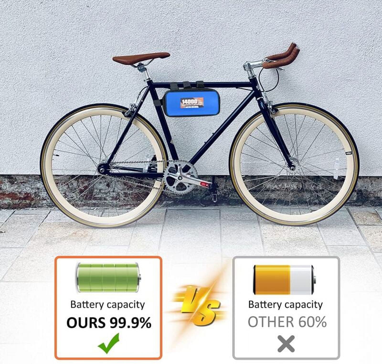 Portable 48V 14Ah Ebike Lithium Battery - High Power!