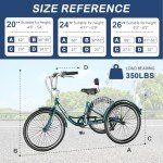 Barbella 3-Wheel Electric Bike for Seniors