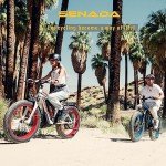 SENADA Fat Tire Electric Bike - 1000W Motor 48V 17.5Ah