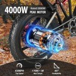 TUTTIO ICT 4000W Electric Bike for Adults and Teens