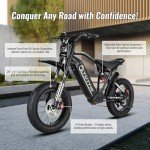 TUTTIO ICT 4000W Electric Bike for Adults and Teens