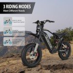 TUTTIO ICT 4000W Electric Bike for Adults and Teens