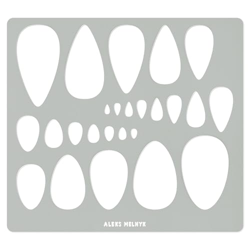 Aleks Melnyk #151 Metal Stencil for Jewelry