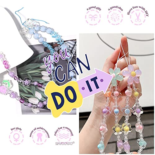 500pcs Assorted Acrylic Beads for DIY Projects