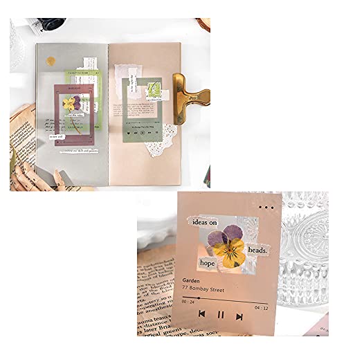 60-Piece DIY Decorative Sticker Set for Scrapbooking