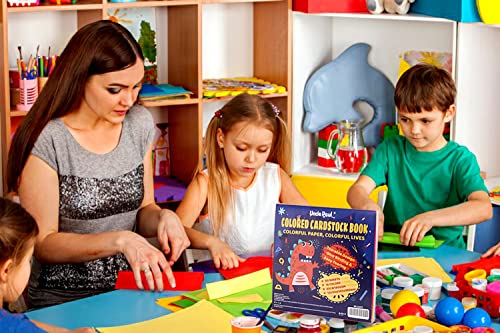 Cardstock Book for Crafts and DIY Cards - 12x12 inch