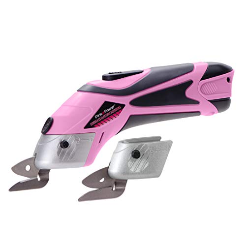 Pink Power Electric Scissors for Scrapbooking