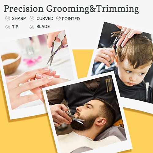 Colorful Embroidery Scissors with Secure Cover