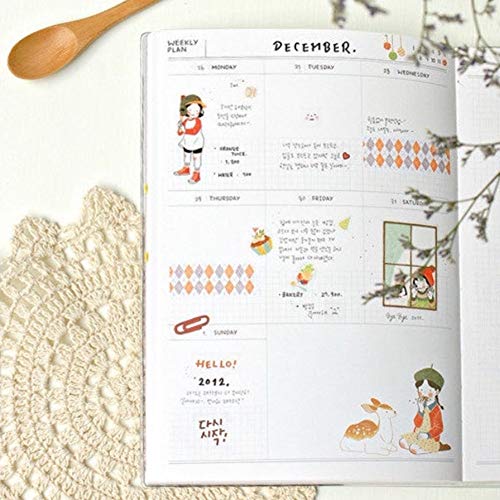 Kawaii Korean Stickers Set for Scrapbooking & Journals