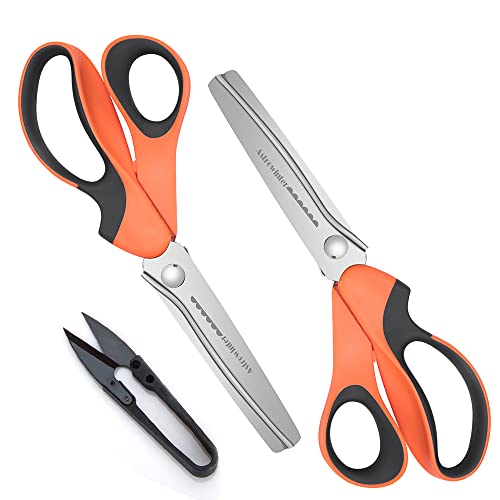 Arcanthite Pinking Shears Set for Scrapbooking