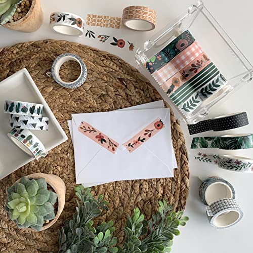 Colorful Washi Tape Set for Scrapbooking & DIY Crafts