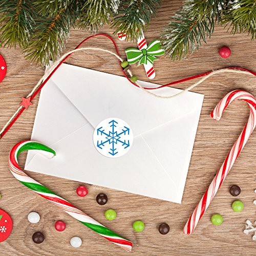 450 Snowflake Stickers - Christmas/Winter Decor/Craft Supplies