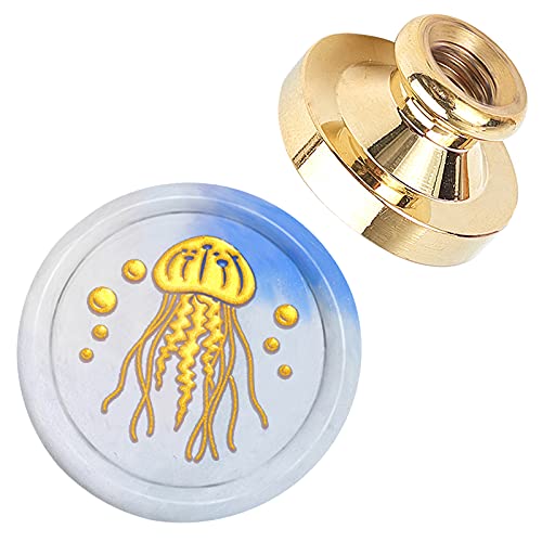 Jellyfish Wax Seal Stamp Head - Embellish Envelopes, Invitations, Scrapbooks