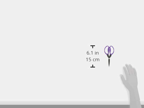 Purple Karen Kay Buckley Scrapbooking Scissors