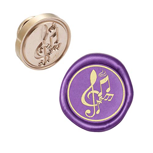 Music Note Wax Seal Stamp Head for Scrapbooking