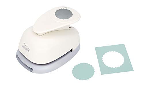 Bira 1.5" Lever Action Scalloped Circle Craft Punch