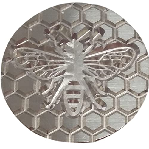 Bee & Honeycomb Wax Seal Stamp: Perfect Scrapbooking Embellishment