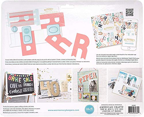 Alphabet Punch Board by We R Memory Keepers