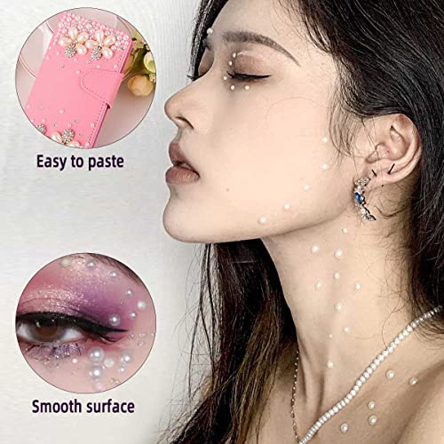 Colorful Self Adhesive Pearl Stickers - 1320 Pieces