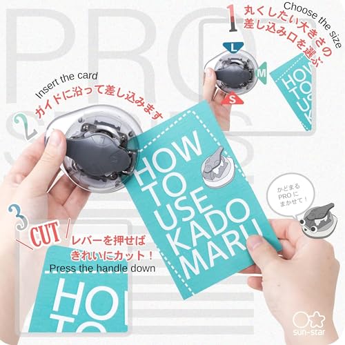 Sunstar Kadomaru Pro Corner Cutter - Authentic Hologram