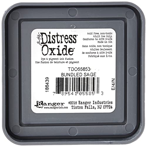 Vibrant Tim Holtz Distress Oxides Ink Pad - Bundled Sage