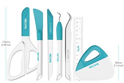 Nicapa Vinyl Crafting Tool Set for Silhouette