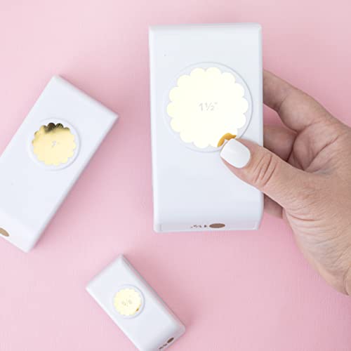 Scalloped Circles Punches for Scrapbooking and Crafts