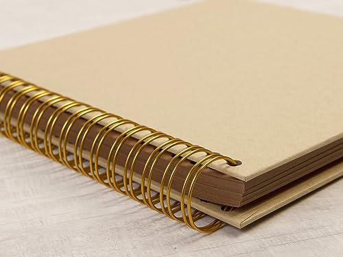 8x8 Inch DIY Scrapbook Photo Album - Yellow