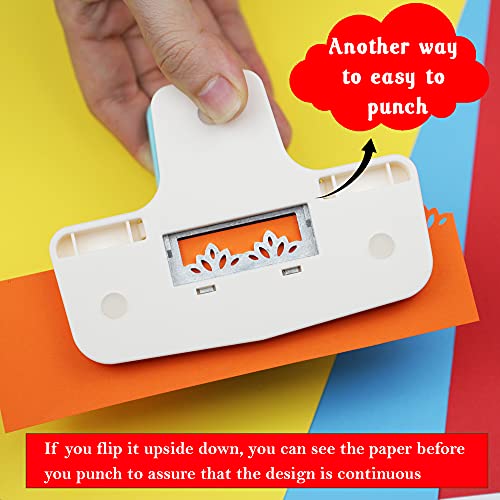 Flower Design Border Punch for Scrapbooking & DIY