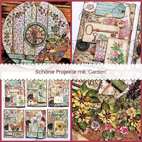 Stamperia Intl Multi-Colored Scrapbooking Paper (10 Pack)