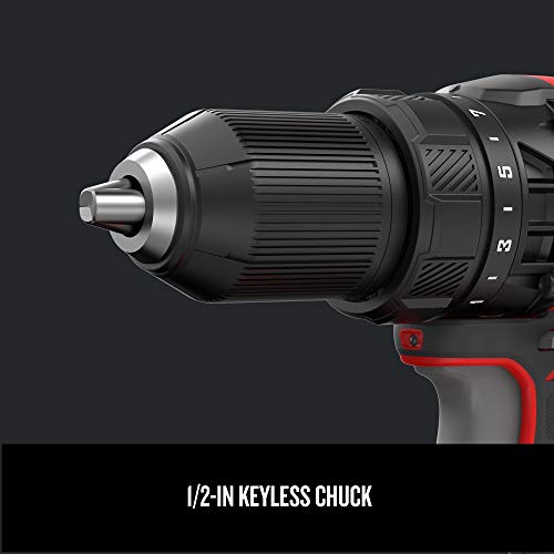 CRAFTSMAN V20 Cordless Drill/Driver Kit, 1/2 inch