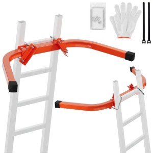 VallisCo Heavy Duty Ladder Stabilizer with Roof Hook