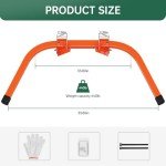 VallisCo Heavy Duty Ladder Stabilizer with Roof Hook