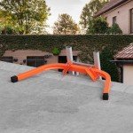 VallisCo Heavy Duty Ladder Stabilizer with Roof Hook