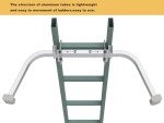 Heavy Duty Ladder Stabilizer with Non-Slip Pads
