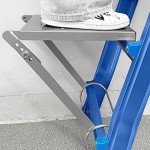 Anti-Slip Ladder Stabilizer with Work Platform