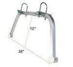 Heavy Duty Ladder Stabilizer with Non-Slip Pads