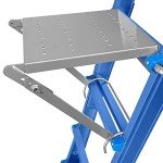 Anti-Slip Ladder Stabilizer with Work Platform