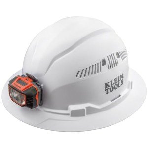 Klein Tools Vented Hard Hat with Light